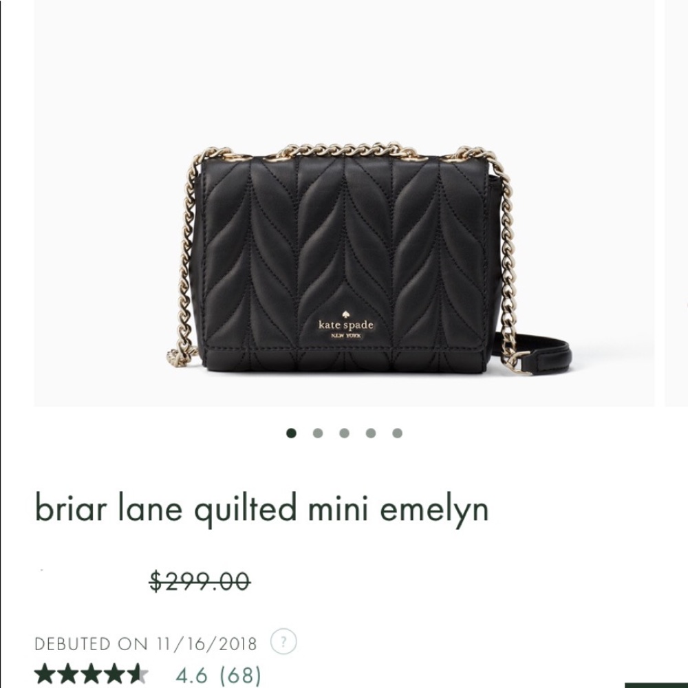 ❤️FLASH SALE❤️Kate Spade- Quilted Emelyn Mini Bag - Picture 7 of 8